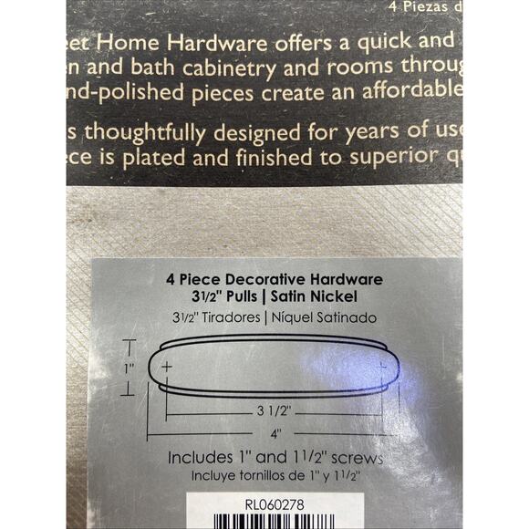 Sumner Street Home Hardware Pulls Satin Nickel Pack Of Four. {82} - Picture 7 of 9